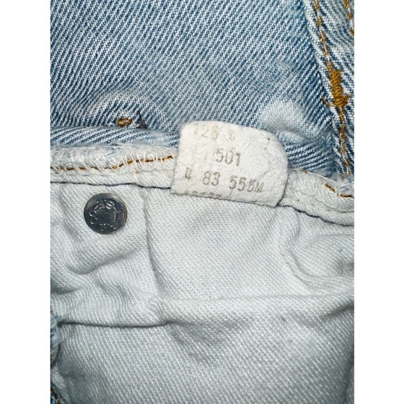 💖ULTRA RARE💖 ✨501 Vintage Levi’s Selvedge Red-line shorts✨ - Picture 8 of 8